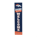 Denver Broncos Large Single Sided Leaner, 46"