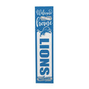 Detroit Lions 46" Double Sided Leaner, Halloween