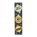 Green Bay Packers 46" Double Sided Leaner, Christmas