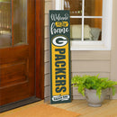 46" Double Sided Leaner, Green Bay Packers, Halloween