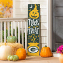 46" Double Sided Leaner, Green Bay Packers, Halloween