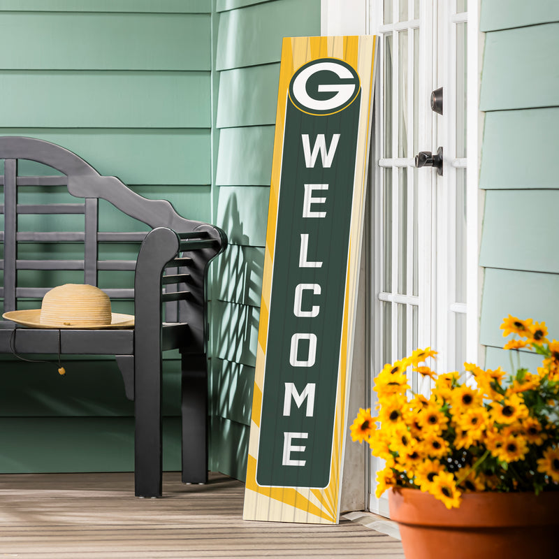 Green Bay Packers Summer Seasonal Single Sided Large Leaner, 46"