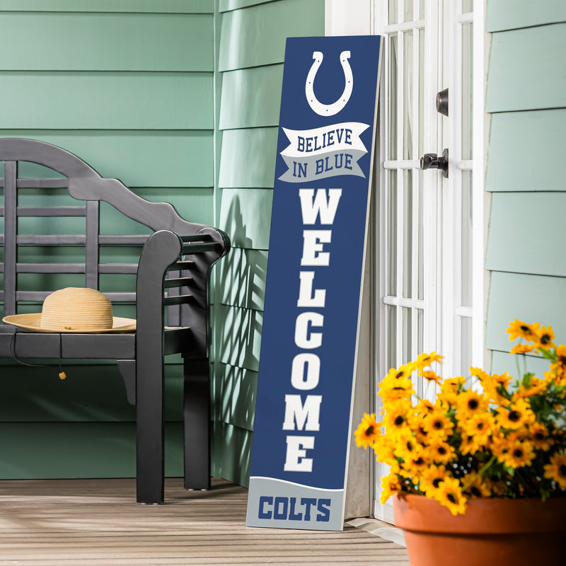 Indianapolis Colts Large Single Sided Leaner, 46"