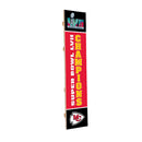 Kansas City Chiefs Large Single Sided Leaner, 47"