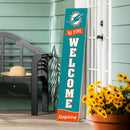 Miami Dolphins Large Single Sided Leaner, 46"