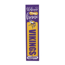 46" Double Sided Leaner, Minnesota Vikings, Halloween