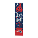 46" Double Sided Leaner, New England Patriots, Halloween