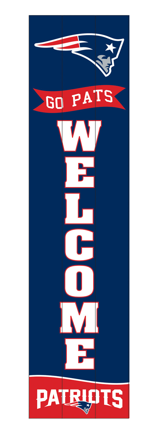 New England Patriots Large Single Sided Leaner, 46"