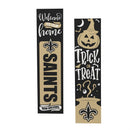 46" Double Sided Leaner, New Orleans Saints, Halloween
