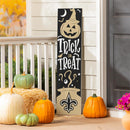 46" Double Sided Leaner, New Orleans Saints, Halloween