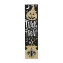46" Double Sided Leaner, New Orleans Saints, Halloween