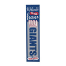 46" Double Sided Leaner, New York Giants, Halloween