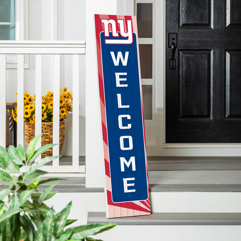 New York Giants Summer Seasonal Single Sided Large Leaner, 46"