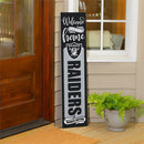 46" Double Sided Leaner, Las Vegas Raiders, Halloween