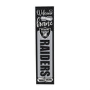 46" Double Sided Leaner, Las Vegas Raiders, Halloween