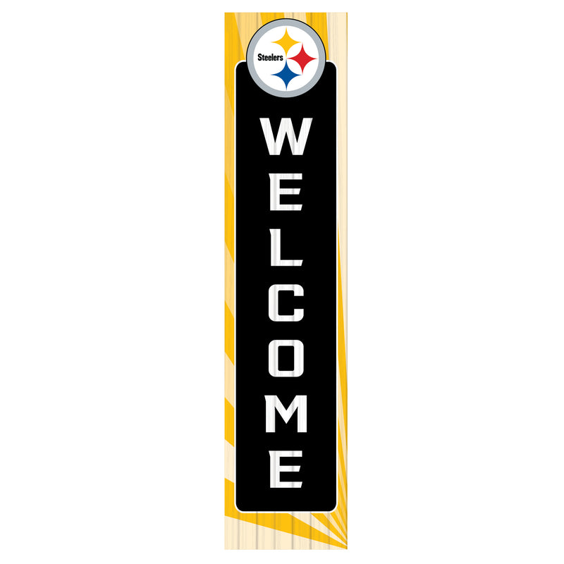 Pittsburgh Steelers Summer Seasonal Single Sided Large Leaner, 46"
