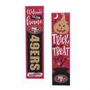 46" Double Sided Leaner, San Francisco 49ers, Halloween