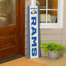 46" Double Sided Leaner, Los Angeles Rams, Christmas