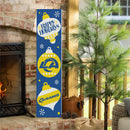 46" Double Sided Leaner, Los Angeles Rams, Christmas