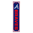 Atlanta Braves, Spring Seasonal Leaner, 46" Double Sided