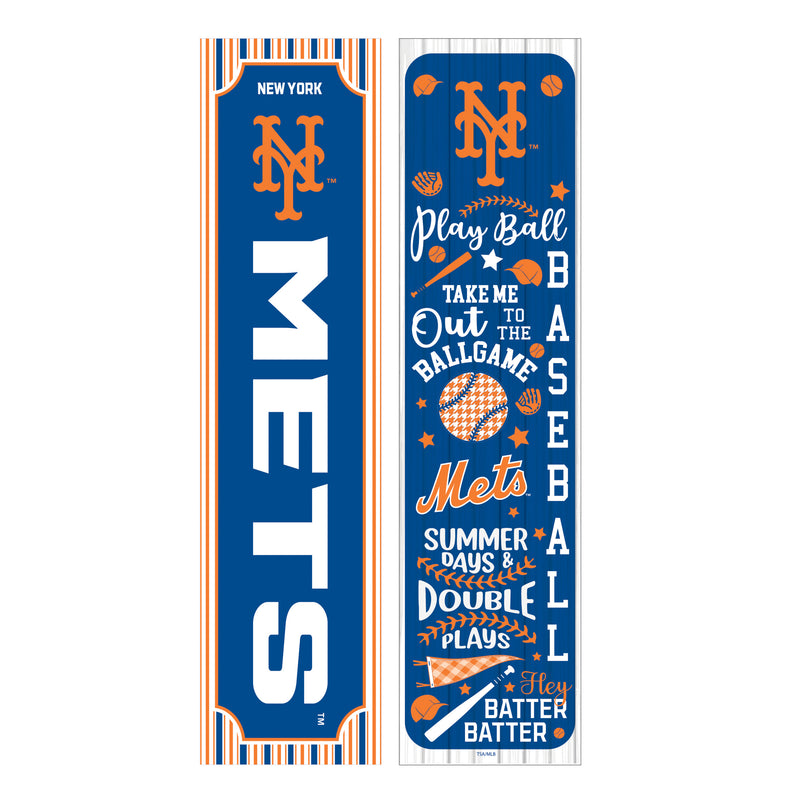New York Mets, Spring Seasonal Leaner, 46" Double Sided
