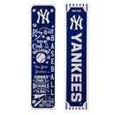 New York Yankees, Spring Seasonal Leaner, 46" Double Sided