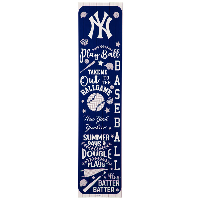 New York Yankees, Spring Seasonal Leaner, 46" Double Sided