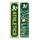 Oakland A's, Spring Seasonal Leaner, 47" Double Sided
