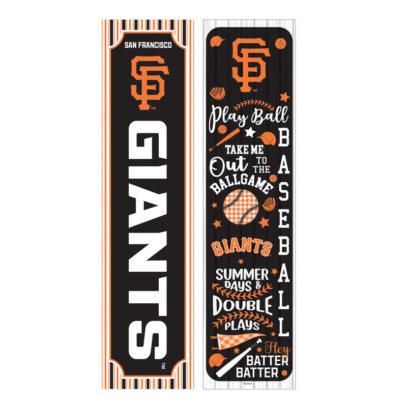 San Francisco Giants, Spring Seasonal Leaner, 46" Double Sided