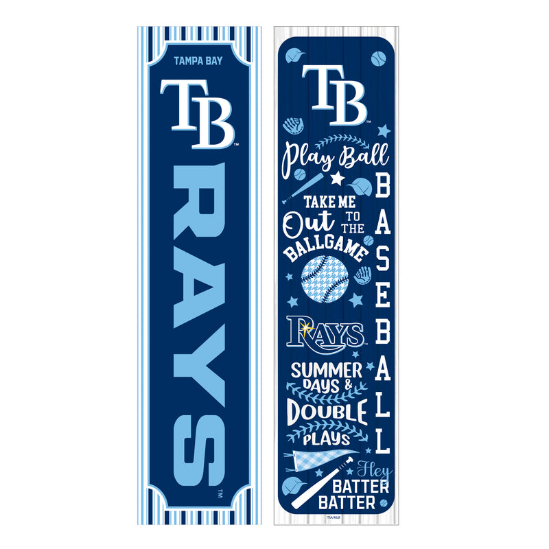 Tampa Bay Rays, Spring Seasonal Leaner, 47" Double Sided