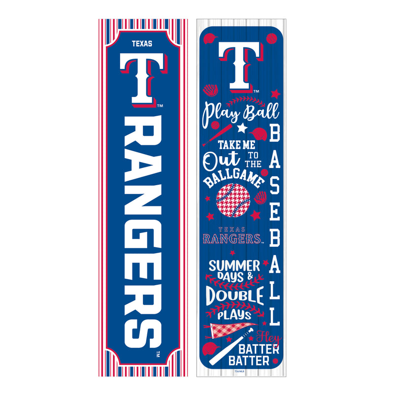 Texas Rangers, Spring Seasonal Leaner, 46" Double Sided