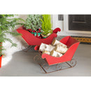 Statement Sleigh Outdoor Decor, Nested Set of 2