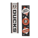 Anaheim Ducks Christmas Double Sided Large Leaner, 46"