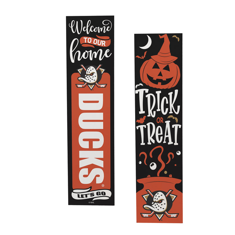 Anaheim Ducks Halloween Double Sided Large Leaner, 46"