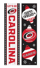 Carolina Hurricanes 46" Double Sided Leaner, Christmas
