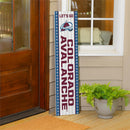 Colorado Avalanche 46" Double Sided Leaner, Christmas