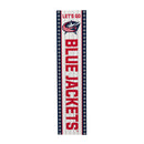 Columbus Blue Jackets 46" Double Sided Leaner, Christmas