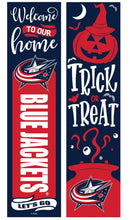 Columbus Blue Jackets 46" Double Sided Leaner, Halloween