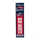 Columbus Blue Jackets 46" Double Sided Leaner, Halloween