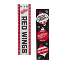 Detroit Red Wings 46" Double Sided Leaner, Christmas