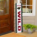 Minnesota Wild 46" Double Sided Leaner, Christmas