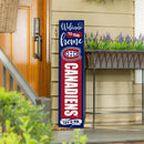 Montreal Canadiens 46" Double Sided Leaner, Halloween