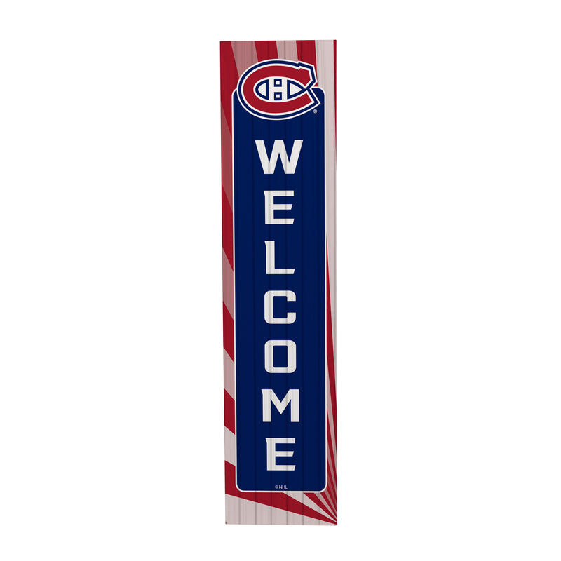 Montreal Canadiens Summer Seasonal Single Sided Large Leaner, 46"