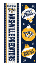 Nashville Predators 46" Double Sided Leaner, Christmas