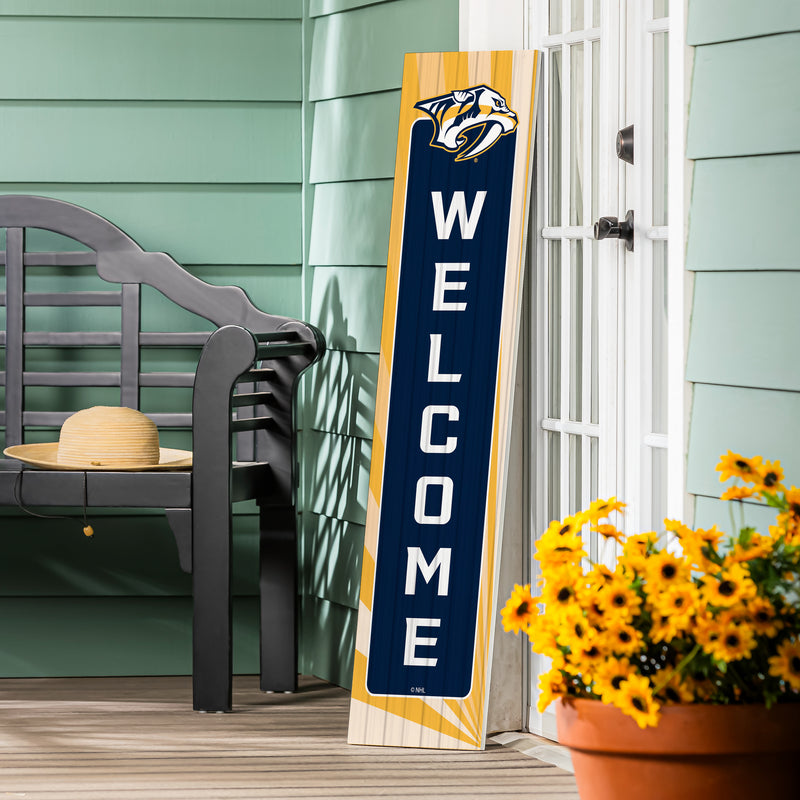 Nashville Predators Summer Seasonal Single Sided Large Leaner, 46"