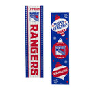 New York Rangers 46" Double Sided Leaner, Christmas