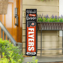46" Double Sided Leaner, Philadelphia Flyers, Halloween