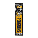 46" Double Sided Leaner, Pittsburgh Penguins, Halloween