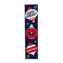 46" Double Sided Leaner, Washington Capitals, Christmas