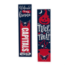 46" Double Sided Leaner, Washington Capitals, Halloween